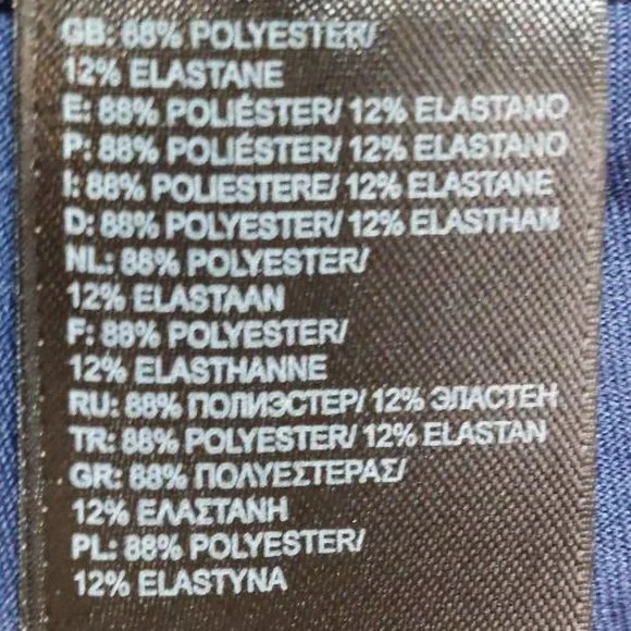 The North Face Women's Blue Printed Activewear Leggings - Size XL - Picture 4 of 4